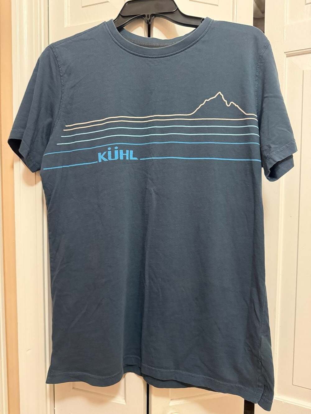 KÜHL Mountain Lines T-Shirt Men's Organic Cotton Graphic Tee medium